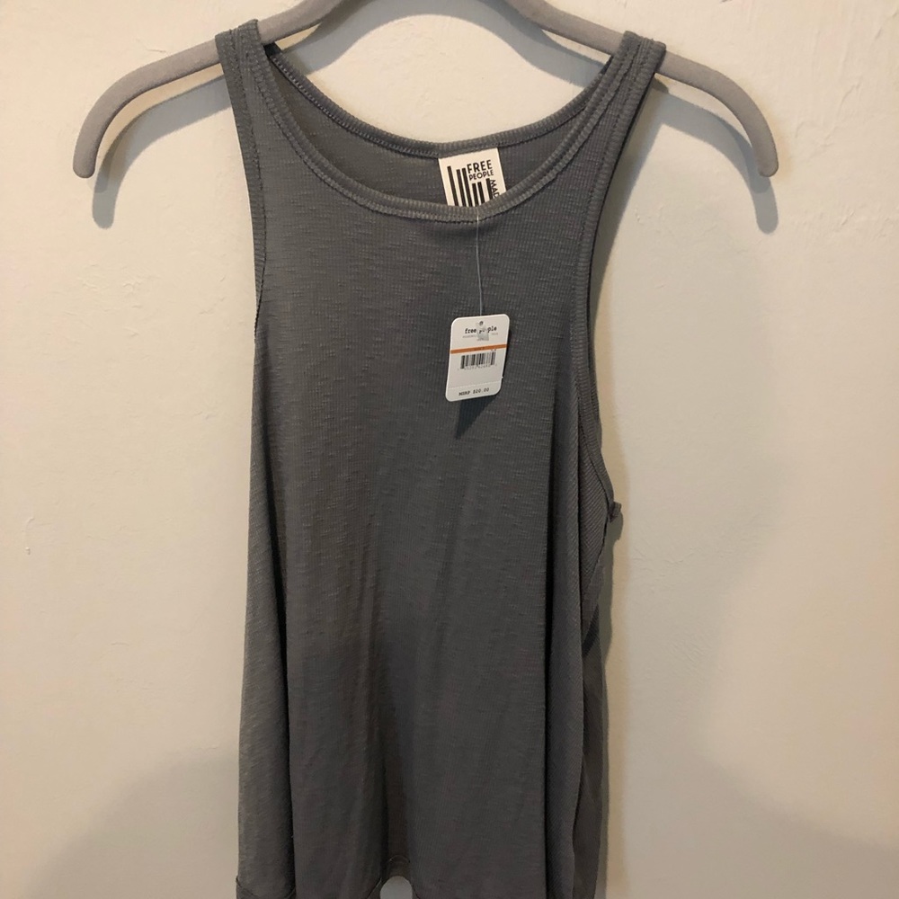 Free People Grey Tank Small